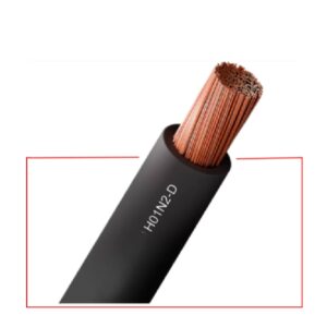 Extra finely stranded arc welding cable