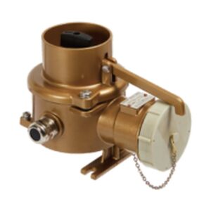 16A Marine Brass Socket With Chain Switch, IEC60309