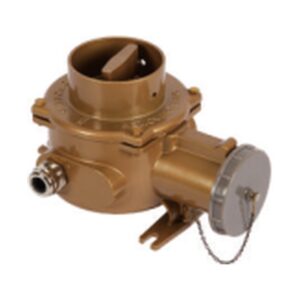 32A Marine Large Current Brass Socket With Switch, IEC60309
