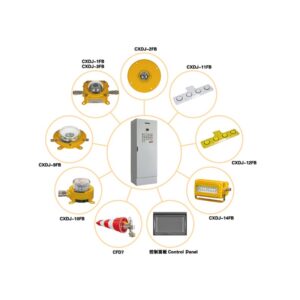 Platform Helicopter Landing Aid Light Control System